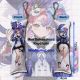 Wuthering Waves Roccia Mini Dakimakura Keychain Phone Strap