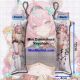 Genshin Impact Varesa Mini Dakimakura Keychain Phone Strap