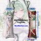 Azur Lane Maggiore Baracca Mini Dakimakura Keychain Phone Strap