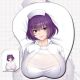 Semen Extraction Ward Kurokawa 3D Wrist Rest Oppai Mouse Pad