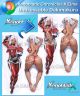 Xenoblade Chronicles X Elma Undressable Dakimakura Hugging Body Pillow Cover