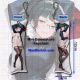 Jujutsu Kaisen Maki Zenin Mini Dakimakura Keychain Phone Strap
