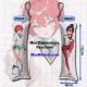 GUNDAM GQuuuuuuX Amate Yuzuriha MACHU Mini Dakimakura Keychain Phone Strap