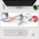 GUNDAM GQuuuuuuX Amate Yuzuriha MACHU Gaming Mouse Pad Desk Pad Playmat