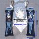 Star Fox Krystal Mini Dakimakura Keychain Phone Strap