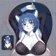 Star Fox Krystal 3D Wrist Rest Oppai Mouse Pad