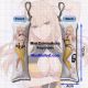 Go! Go! Loser Ranger! Yumeko Suzukiri Mini Dakimakura Keychain Phone Strap