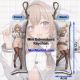 Goddess of Victory: Nikke Bready Mini Dakimakura Keychain Phone Strap
