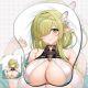 Azur Lane De Zeven Provincien 3D Wrist Rest Oppai Mouse Pad