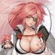 Guilty Gear Baiken 3D Wrist Rest Oppai Mouse Pad