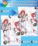 Guilty Gear Jack-O' Valentine Undressable Dakimakura Hugging Body Pillow Cover
