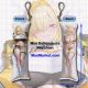 Goddess of Victory: Nikke Elegg Mini Dakimakura Keychain Phone Strap