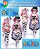 One Piece Perona Undressable Dakimakura Hugging Body Pillow Cover
