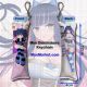 Panty & Stocking with Garterbelt Stocking Anarchy Mini Dakimakura Keychain Phone Strap