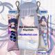 Panty & Stocking with Garterbelt Stocking Anarchy Mini Dakimakura Keychain Phone Strap
