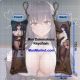 Azur Lane Azuma Mini Dakimakura Keychain Phone Strap