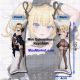 Grok AI Ani Mini Dakimakura Keychain Phone Strap