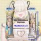 Goddess of Victory: Nikke Elegg Mini Dakimakura Keychain Phone Strap
