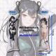 Kaiju No. 8 Mina Ashiro Mini Dakimakura Keychain Phone Strap