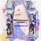 Splatoon 3 Shiver Mini Dakimakura Keychain Phone Strap