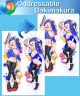 Splatoon 3 Shiver Undressable Dakimakura Hugging Body Pillow Cover