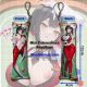 Goddess of Victory: Nikke Rouge Mini Dakimakura Keychain Phone Strap