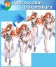 Wuthering Waves Augusta Undressable Dakimakura Hugging Body Pillow Cover