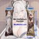 Azur Lane Hakuhou Mini Dakimakura Keychain Phone Strap