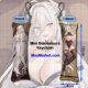 Azur Lane Hakuhou Mini Dakimakura Keychain Phone Strap