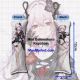 Honkai: Star Rail Evernight Mini Dakimakura Keychain Phone Strap