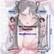 Goddess of Victory: Nikke Milk Mini Dakimakura Keychain Phone Strap