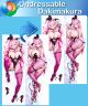 Goddess of Victory: Nikke Velvet Undressable Dakimakura Hugging Body Pillow Cover