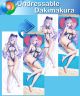 Zenless Zone Zero Vivian Undressable Dakimakura Hugging Body Pillow Cover