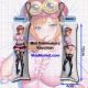 One Piece Koala Mini Dakimakura Keychain Phone Strap