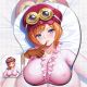 One Piece Koala 3D Wrist Rest Oppai Mouse Pad