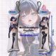 Let This Grieving Soul Retire Tino Shade Mini Dakimakura Keychain Phone Strap
