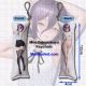 Chainsaw Man Reze Mini Dakimakura Keychain Phone Strap