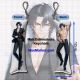 Grok AI Valentine Mini Dakimakura Keychain Phone Strap