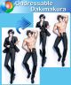 Grok AI Valentine Undressable Dakimakura Hugging Body Pillow Cover