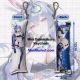 Azur Lane New Jersey Mini Dakimakura Keychain Phone Strap
