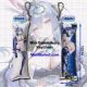 Azur Lane New Jersey Mini Dakimakura Keychain Phone Strap