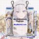 Azur Lane Reno Mini Dakimakura Keychain Phone Strap