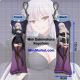 Solo Max-Level Newbie Alice Von Ataraxia Mini Dakimakura Keychain Phone Strap