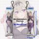 Meitantei Pretty Cure! Moria Luluka Mini Dakimakura Keychain Phone Strap