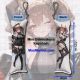 Arknights Endfield Gilberta Mini Dakimakura Keychain Phone Strap