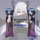 Solo Max-Level Newbie Alice Von Ataraxia Mini Dakimakura Keychain Phone Strap