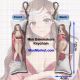 Fire Emblem Heroes Hana Mini Dakimakura Keychain Phone Strap