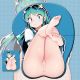 Urusei Yatsura Lum 3D Wrist Rest Oppai Mouse Pad