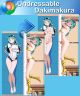Urusei Yatsura Lum Undressable Dakimakura Hugging Body Pillow Cover