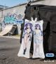 Blue Archive Hayase Yuuka Mini Dakimakura Keychain Phone Strap